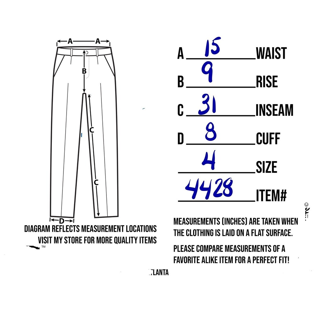 White House Black Market Blanc Bootcut Jeans Dark Wash Size 4 - Picture 4 of 6